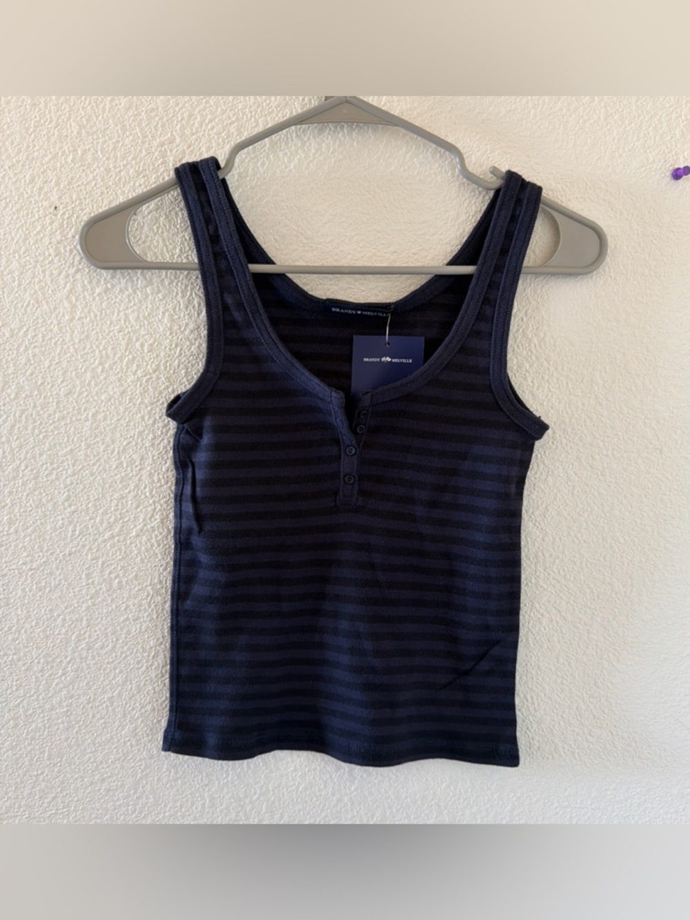 Brandy melville Dalis striped tank top
